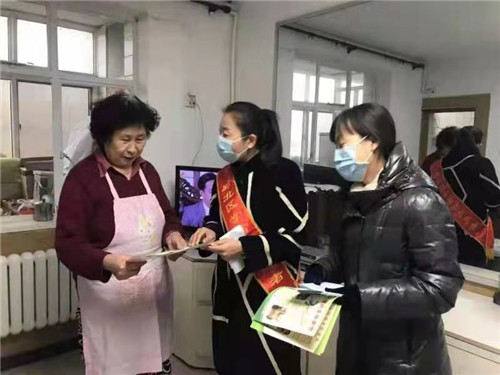 河北唐山路北区大里街道昌乐社区开展志愿服务活动