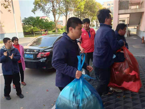 中国公益记录者在线泰州工作站走进江苏省泰兴市苏馨家园