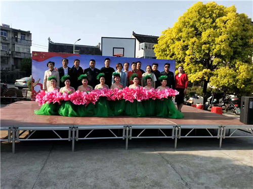 江苏泰兴市延令街道越街社区开展学党史践行动法治宣传进万家活动
