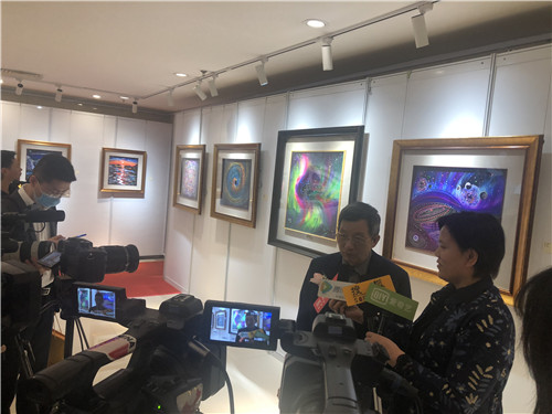 “黄建南艺术展”在北京中国国际文化交流中心隆重开展