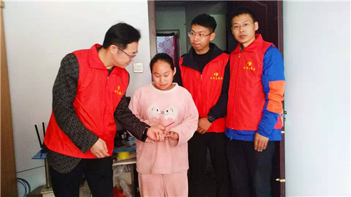 河北唐山冀华律师事务所开展为残疾人捐资助学爱心活动