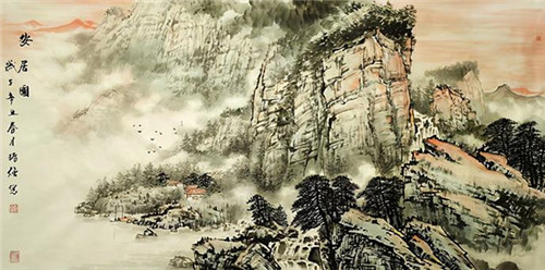 唐山热心公益事业的青年画家 刘振强