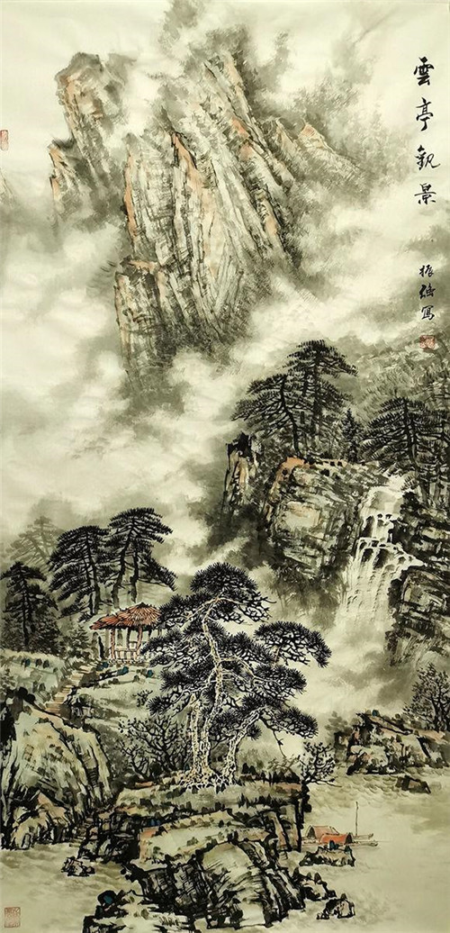 唐山热心公益事业的青年画家 刘振强