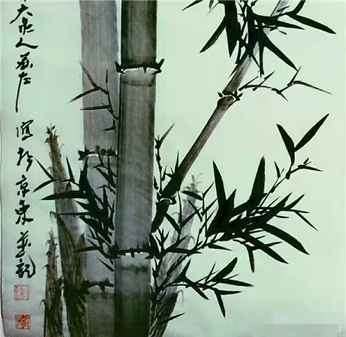 唐山爱心公益事业的画家钱泽东