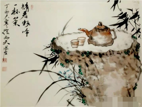 唐山爱心公益事业的画家钱泽东